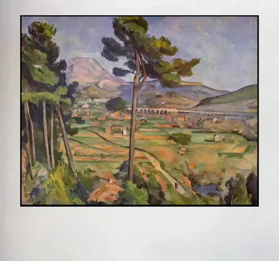 Mont Sainte Victoire and the Viaduct of the Arc River Valley by Paul Cézanne