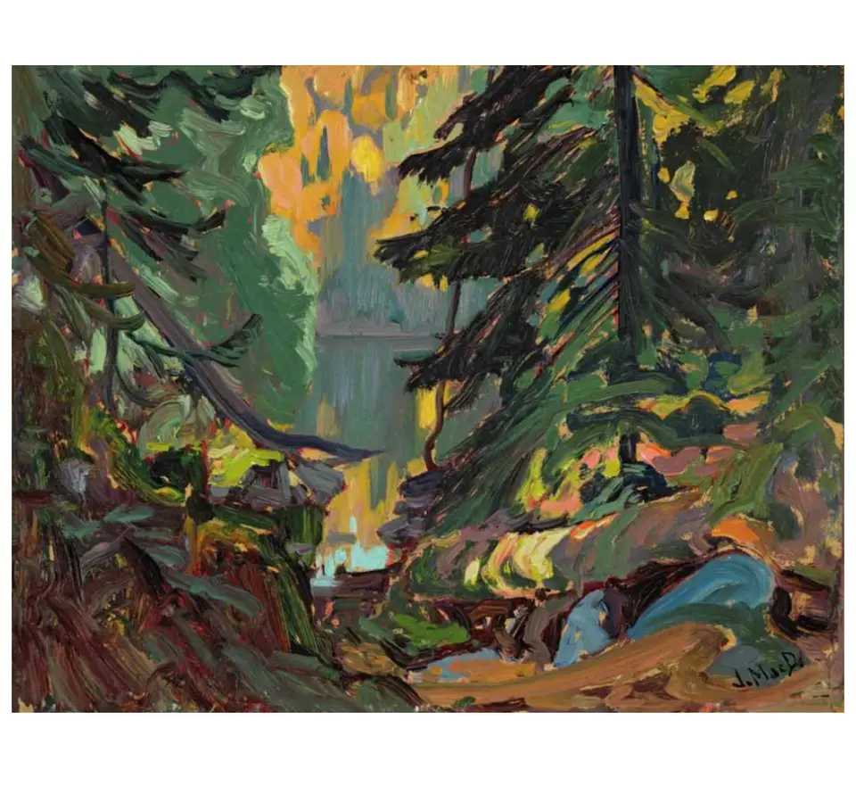 Near Montreal Lake, Algoma by James MacDonald 1919
