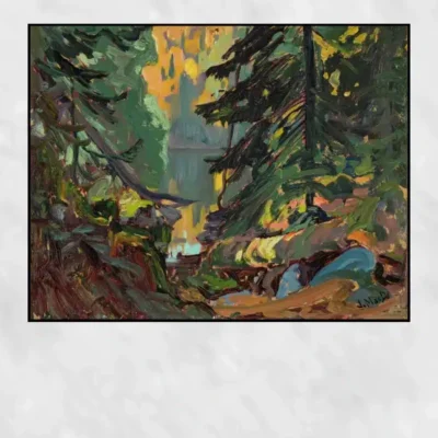Near Montreal Lake, Algoma by James MacDonald Printed on Canvas