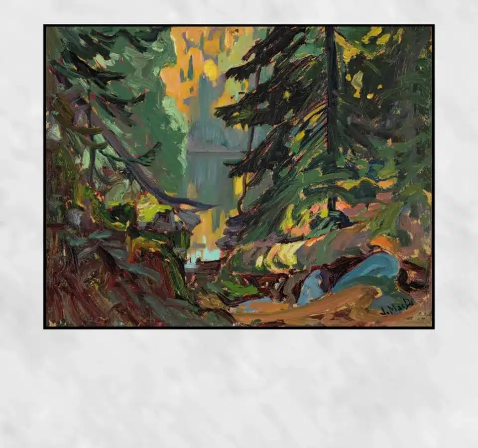 Near Montreal Lake, Algoma by James MacDonald Printed on Canvas
