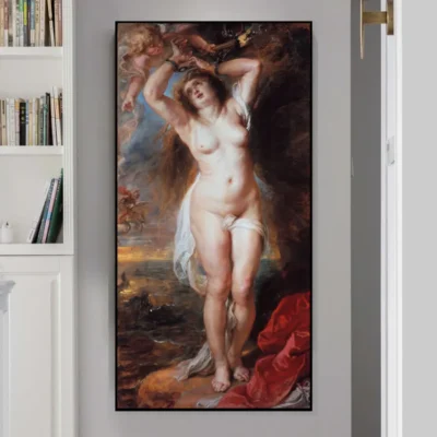 Perseus Freeing Andromeda by Peter Paul Rubens Printed on Canvas