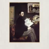 Portrait of Emile Zola by Édouard Manet Printed on Canvas