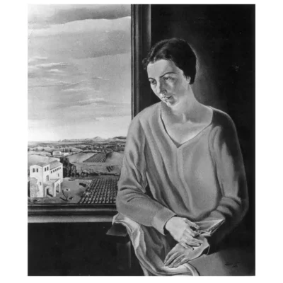 Portrait of Sefiora Abadal De'Argemi by Salvador Dalí c.1926