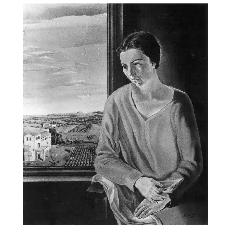 Portrait of Sefiora Abadal De'Argemi by Salvador Dalí c.1926