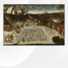 The Fountain of Youth by Lucas Cranach the Elder, Printed on Canvas