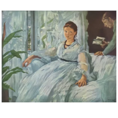 The Reading by Édouard Manet around 1870