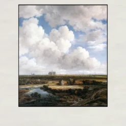 View of Haarlem with Bleaching Fields by Jacob van Ruisdael Printed on Canvas
