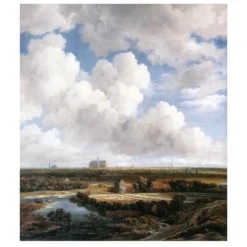 View of Haarlem with Bleaching Fields by Jacob van Ruisdael c.1670